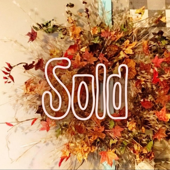 GORGEOUS NATURAL ELEMENTS FALL WREATH - Picture 1 of 3